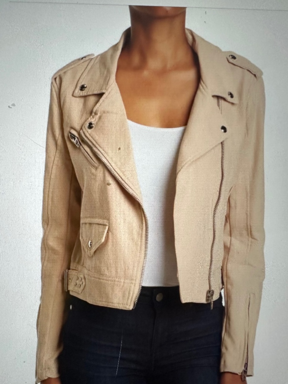 Blanc NYC Moto jacket